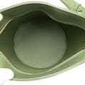 Miniatyrbillede 4 af 10: Pre-owned Celine Leather Crecy Bucket Bag Green