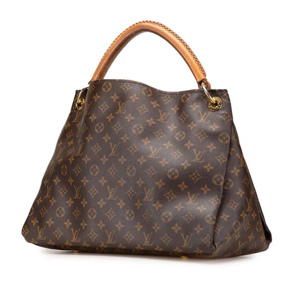 Pre-owned Louis Vuitton Monogram Artsy MM Brown