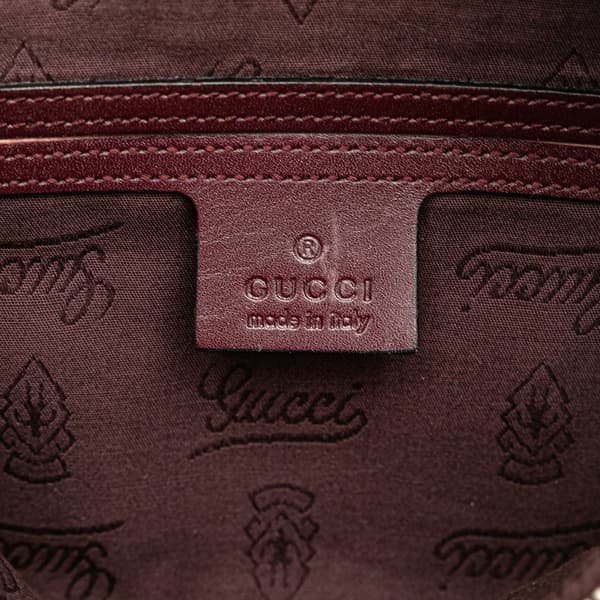 Pre-owned Gucci GG Imprime Belt Bag Red