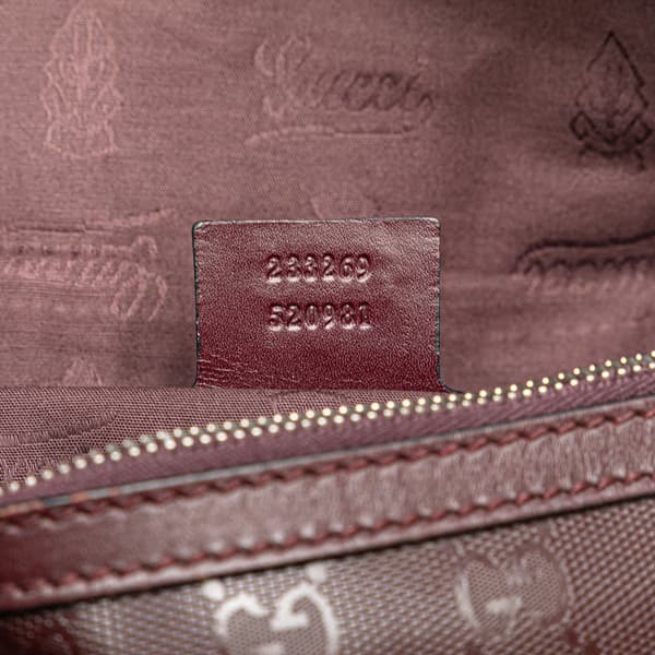 Pre-owned Gucci GG Imprime Belt Bag Red