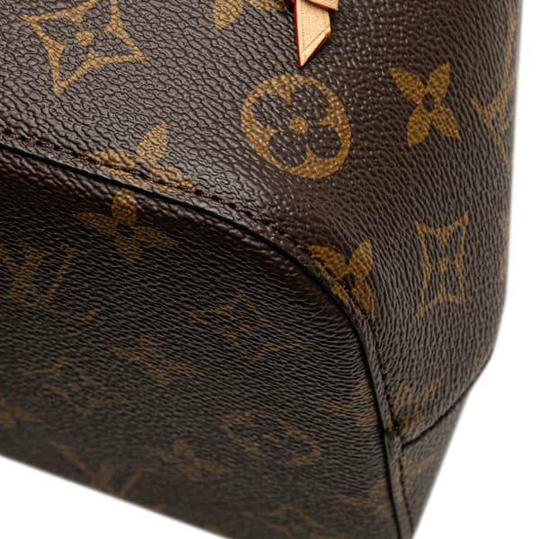 Pre-owned Louis Vuitton Monogram Neonoe BB Brown