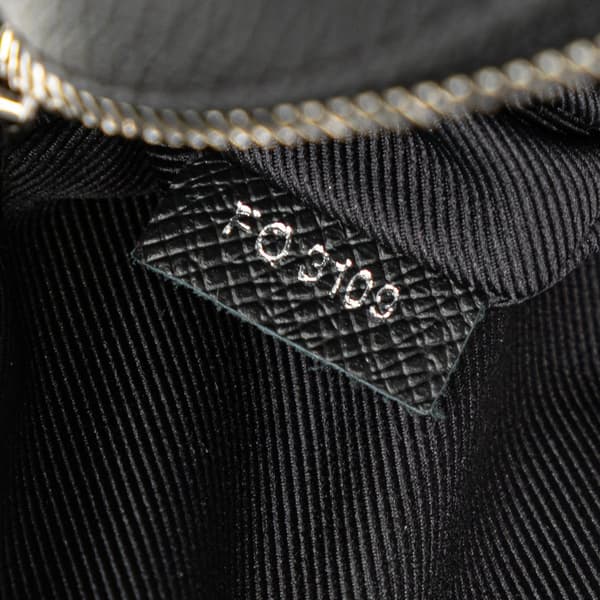 Pre-owned Louis Vuitton Monogram Taigarama Outdoor Bumbag Black