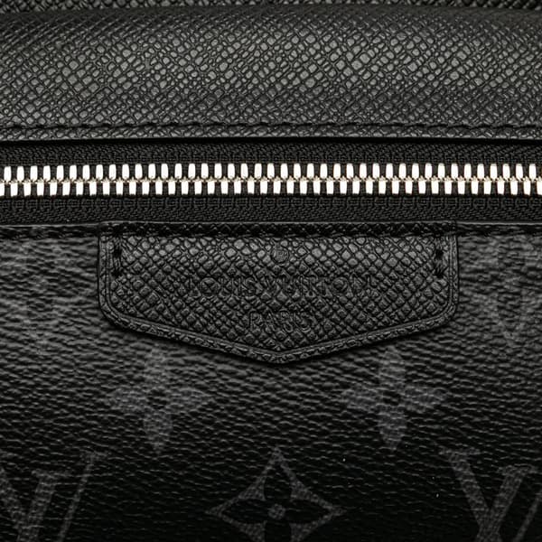 Pre-owned Louis Vuitton Monogram Taigarama Outdoor Bumbag Black
