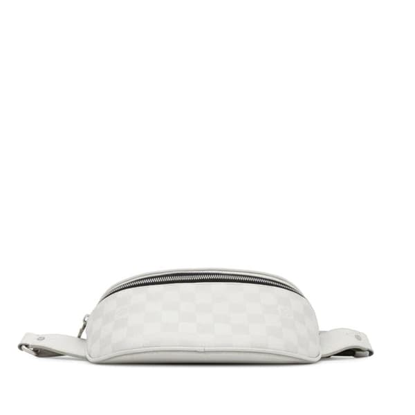 Pre-owned Louis Vuitton Damier Infini Campus Bumbag White