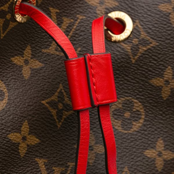 Pre-owned Louis Vuitton Monogram Neonoe MM Brown