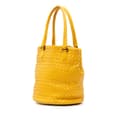 Pikkukuva 2 / 6: Pre-owned Bottega Veneta Nappa Intrecciato Bucket Bag Yellow
