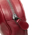 Miniatyrbild 8 av 10: Pre-owned Bottega Veneta Nappa Intrecciato Belt Bag Red