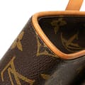 Miniatyrbilde 7 av 10: Pre-owned Louis Vuitton Monogram Pochette Florentine Brown