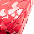 Pikkukuva 8 / 10: Pre-owned Bottega Veneta Mini Patent Intrecciato Jodie Red