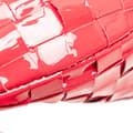 Pikkukuva 9 / 10: Pre-owned Bottega Veneta Mini Patent Intrecciato Jodie Red