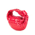 Pikkukuva 2 / 10: Pre-owned Bottega Veneta Mini Patent Intrecciato Jodie Red