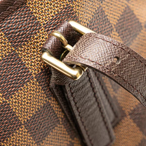 Pre-owned Louis Vuitton Damier Ebene Marais Brown