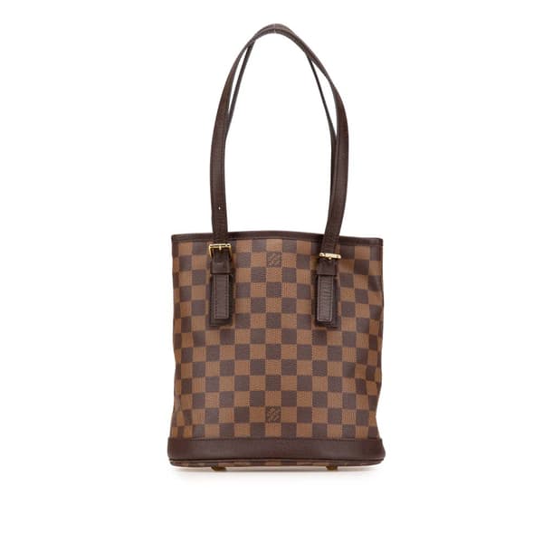 Pre-owned Louis Vuitton Damier Ebene Marais Brown