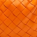 Miniatyrbillede 5 af 9: Pre-owned Bottega Veneta Mini Nappa Intrecciato Jodie Orange