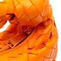 Miniatyrbillede 7 af 9: Pre-owned Bottega Veneta Mini Nappa Intrecciato Jodie Orange