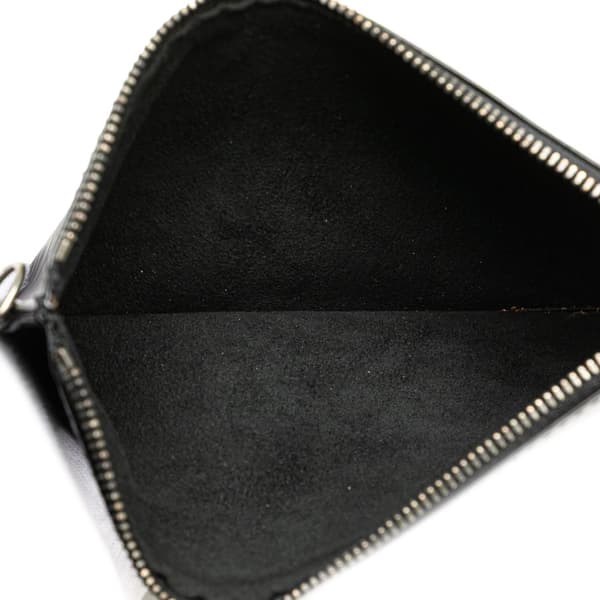 Pre-owned Louis Vuitton Epi Sac D Epaule PM Black