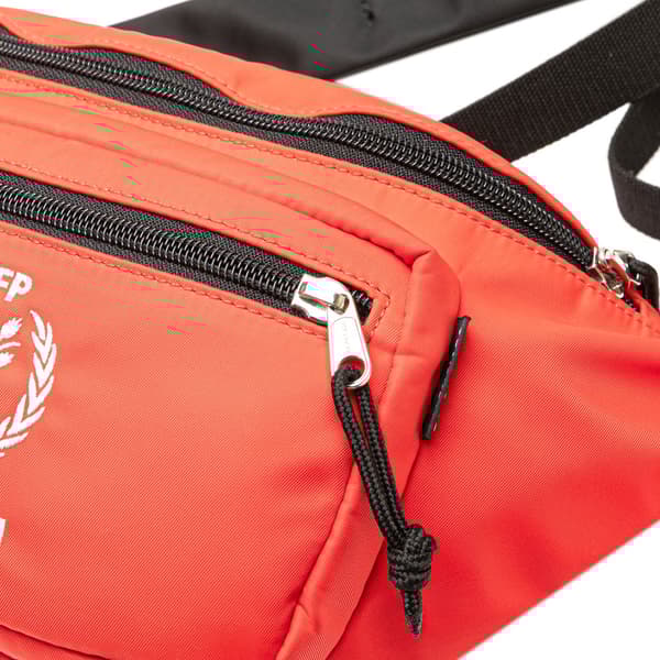 Pre-owned Balenciaga Nylon World Food Programme Belt Bag Red