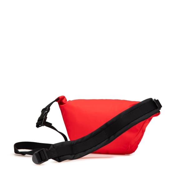 Pre-owned Balenciaga Nylon World Food Programme Belt Bag Red