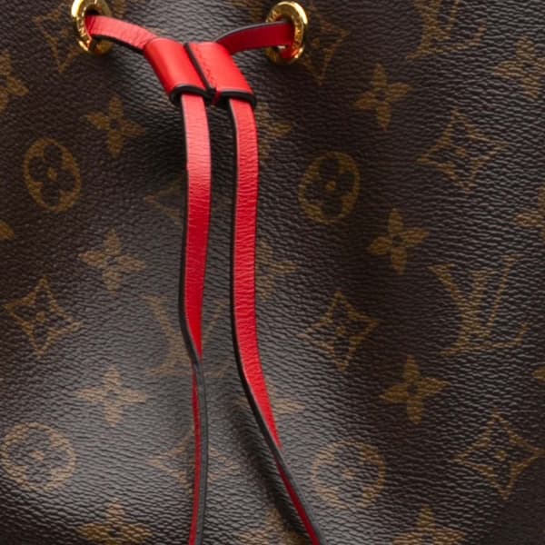 Pre-owned Louis Vuitton Monogram Neonoe MM Brown