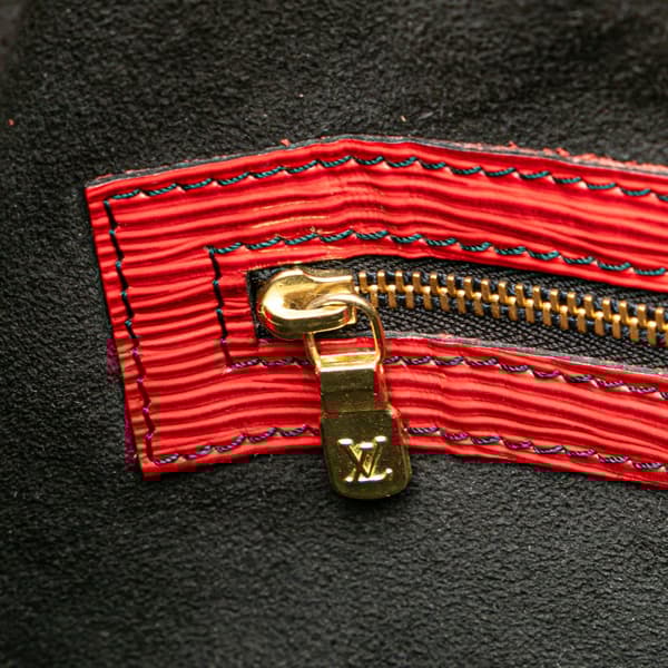Pre-owned Louis Vuitton Epi Noe GM Red