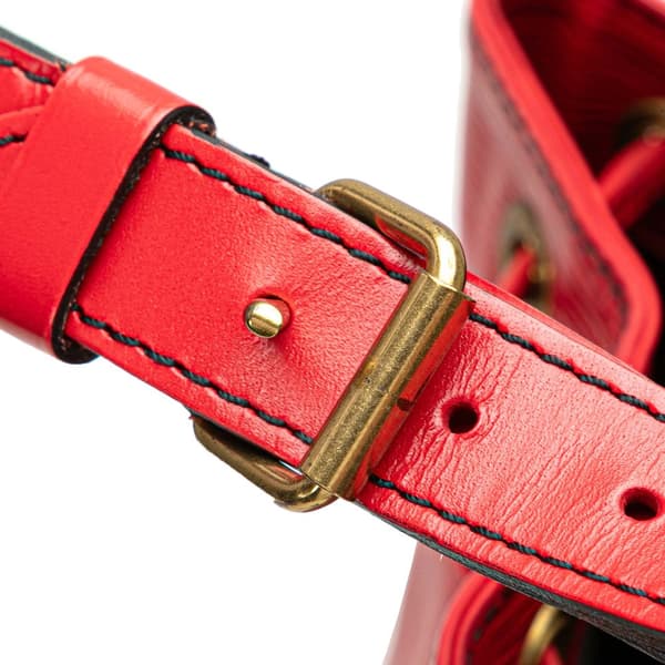 Pre-owned Louis Vuitton Epi Noe GM Red