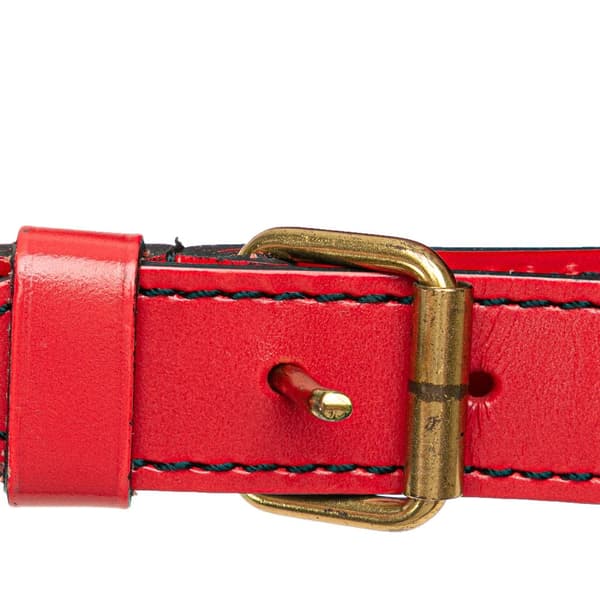 Pre-owned Louis Vuitton Epi Noe GM Red