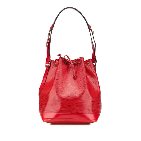 Pre-owned Louis Vuitton Epi Noe GM Red