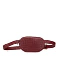 Miniatyrbild 1 av 10: Pre-owned Bottega Veneta Nappa Intrecciato Belt Bag Red