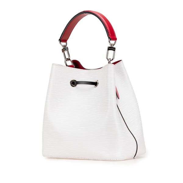 Pre-owned Louis Vuitton Epi Neonoe BB White