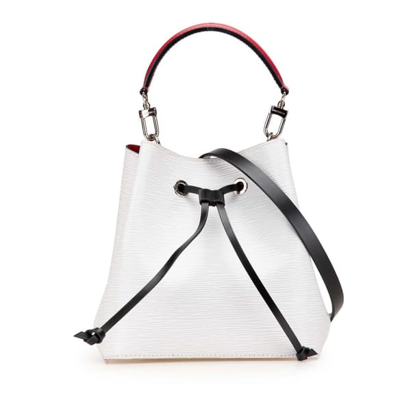 Pre-owned Louis Vuitton Epi Neonoe BB White