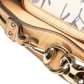 Miniatyrbillede 10 af 10: Pre-owned Gucci Canvas Flora Horsebit Wave Hobo White