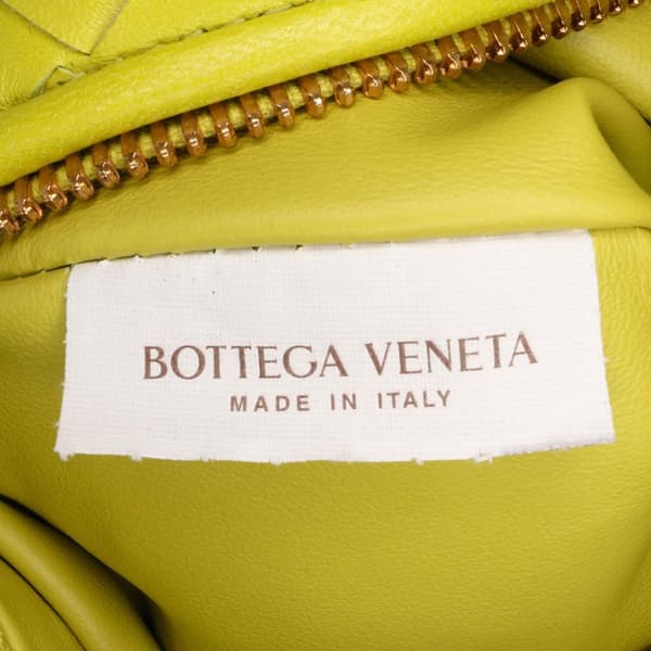 Pre-owned Bottega Veneta Mini Nappa Intrecciato Jodie Green