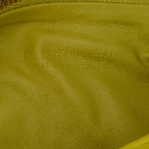 Pre-owned Bottega Veneta Mini Nappa Intrecciato Jodie Green