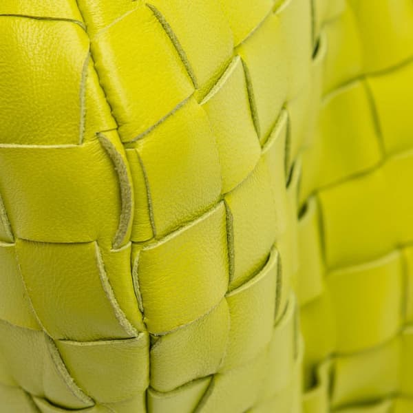 Pre-owned Bottega Veneta Mini Nappa Intrecciato Jodie Green