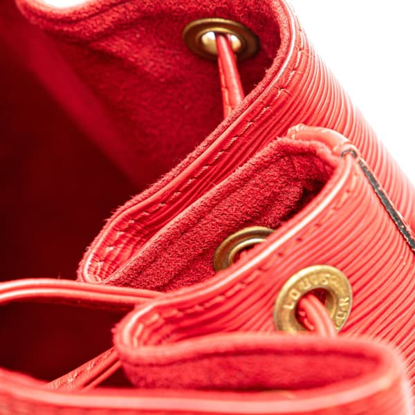 Pre-owned Louis Vuitton Epi Noe GM Red