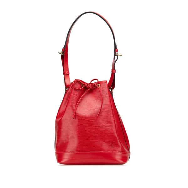 Pre-owned Louis Vuitton Epi Noe GM Red