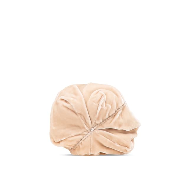 Pre-owned Prada Velvet Bucket Bag Brown