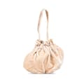 Miniatyrbilde 2 av 10: Pre-owned Prada Velvet Bucket Bag Brown