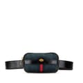 Miniatyrbild 1 av 10: Pre-owned Gucci Small Suede Ophidia Belt Bag Blue