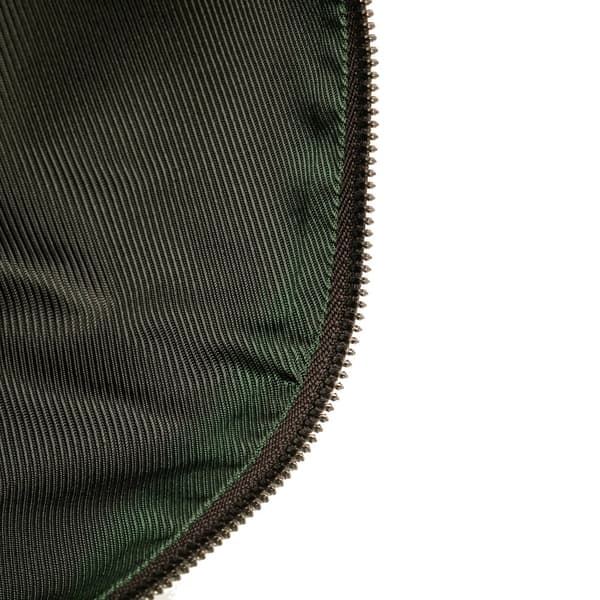 Pre-owned Gucci GG Canvas Double Pocket Belt Bag Brown