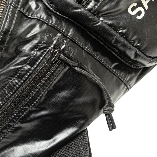 Pre-owned Saint Laurent Nylon Nuxx Belt Bag Black