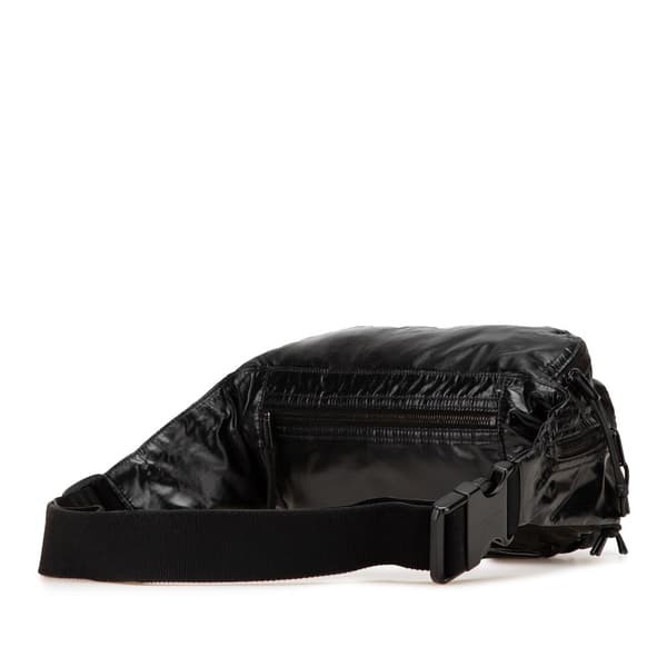 Pre-owned Saint Laurent Nylon Nuxx Belt Bag Black