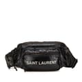 Miniatyrbild 1 av 10: Pre-owned Saint Laurent Nylon Nuxx Belt Bag Black