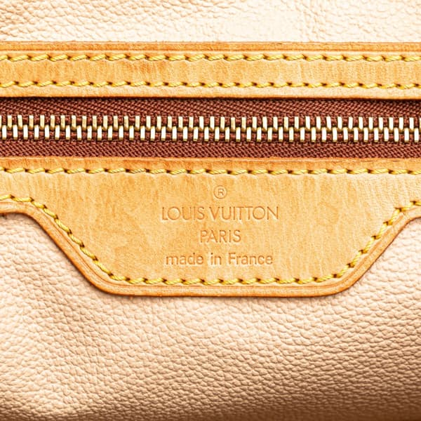 Pre-owned Louis Vuitton Monogram Bucket GM Brown