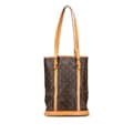 Miniatyrbilde 1 av 10: Pre-owned Louis Vuitton Monogram Bucket GM Brown