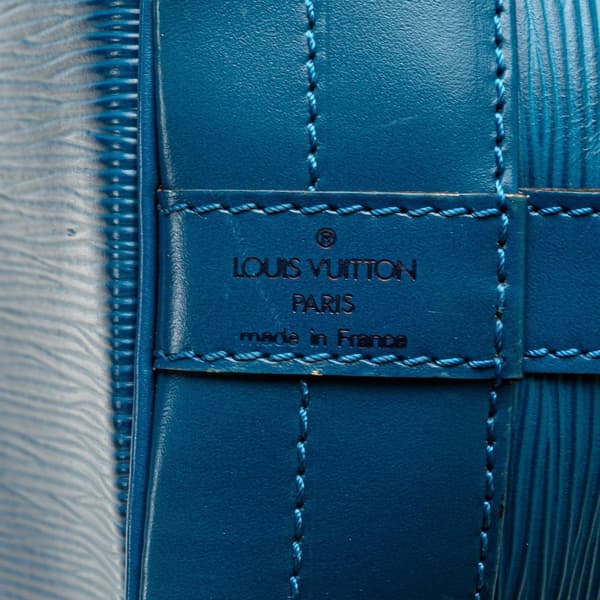 Pre-owned Louis Vuitton Epi Noe GM Blue