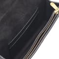 Miniatyrbild 3 av 9: Pre-owned Dior Leather Saddle Belt Pouch Black