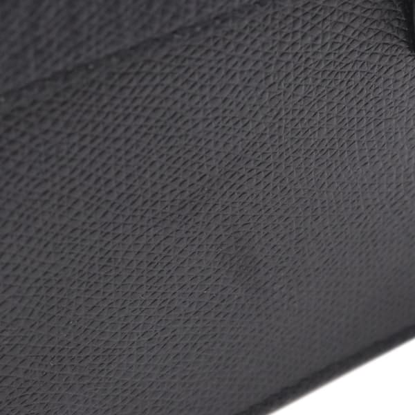Pre-owned Dior Leather Saddle Belt Pouch Black