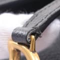 Miniatyrbild 8 av 9: Pre-owned Dior Leather Saddle Belt Pouch Black