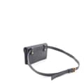 Miniatyrbild 2 av 9: Pre-owned Dior Leather Saddle Belt Pouch Black